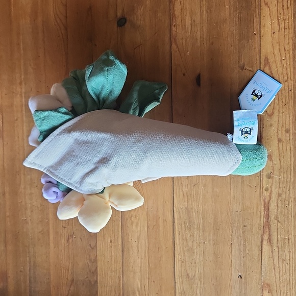 Amuseables Bouquet Of Flowers 12.2x9x2" Soft & Plush NWT - Picture 4 of 6